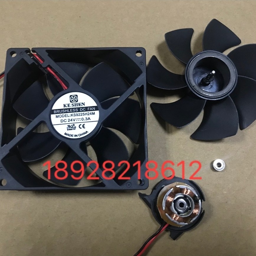 Quạt làm mát SNOWFAN 9CM 9225 24v 4100 Rpm Quạt hàn tốc độ cao YY9225H24S