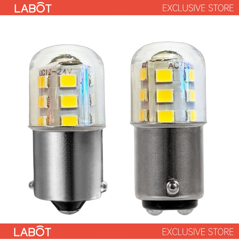 Bóng Đèn LED LABAOT BA15D BA15S 3W Chất Lượng Cao 12V-24V Ánh Sáng Trắng 3000K Ánh Sáng Ấm 6000K