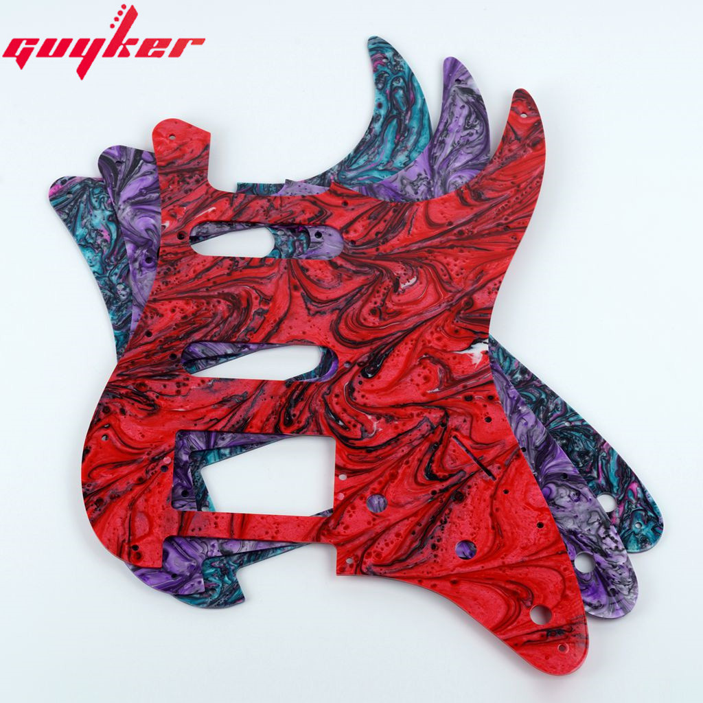 Guyker 1 Chiếc 11 Lỗ SSH ST Đàn Guitar Điện Nhựa Pickguard PG004