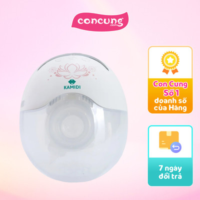 Máy hút sữa rảnh tay hoa sen Kamidi Smart bản đơn