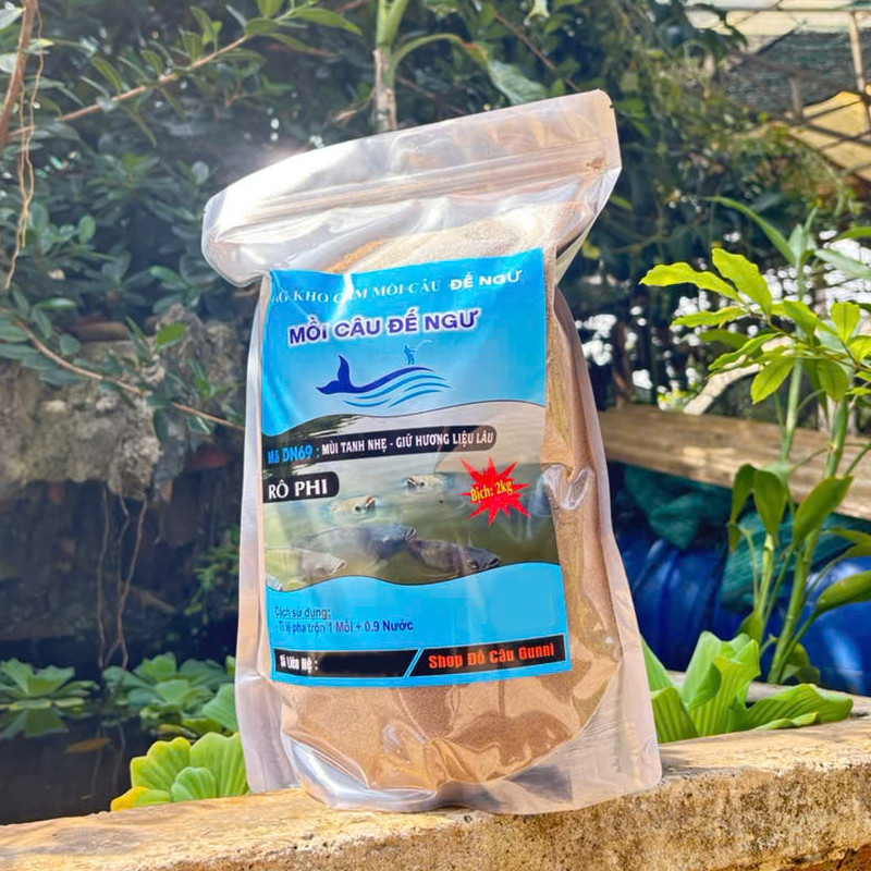 (Bịch 2Kg) Mồi Câu Chuyên Rô Phi, Mồi Câu Đế Ngư DN69