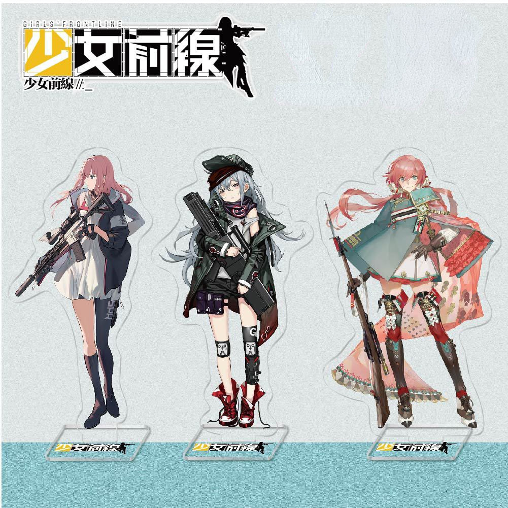 Mô Hình Acrylic  GIRLS' FRONTLINE Quà Tặng Anime, Trang Trí Bàn [GIF]