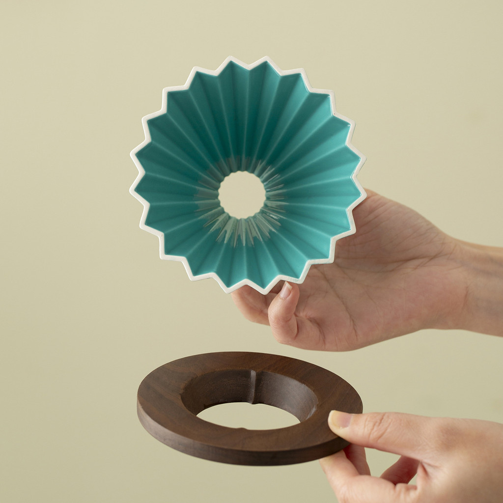 2026 Tay Pha Cà Phê Nhỏ Giọt Lọc Cốc Nhật Bản ORIGAMI ORIGAMI Lọc Cốc Gốm V60 Nón Bánh Cà Phê Gốm