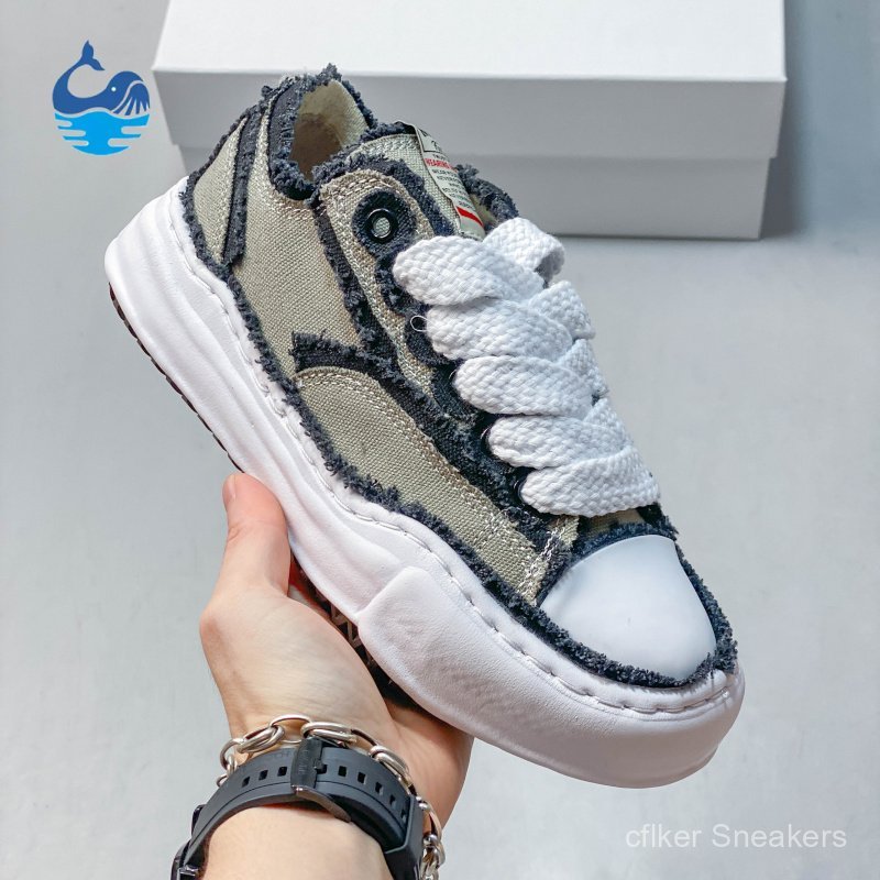 Giày MMY Mihara Yasuhiro Hank low top canvas casual fashion sneaker retro chính hãng