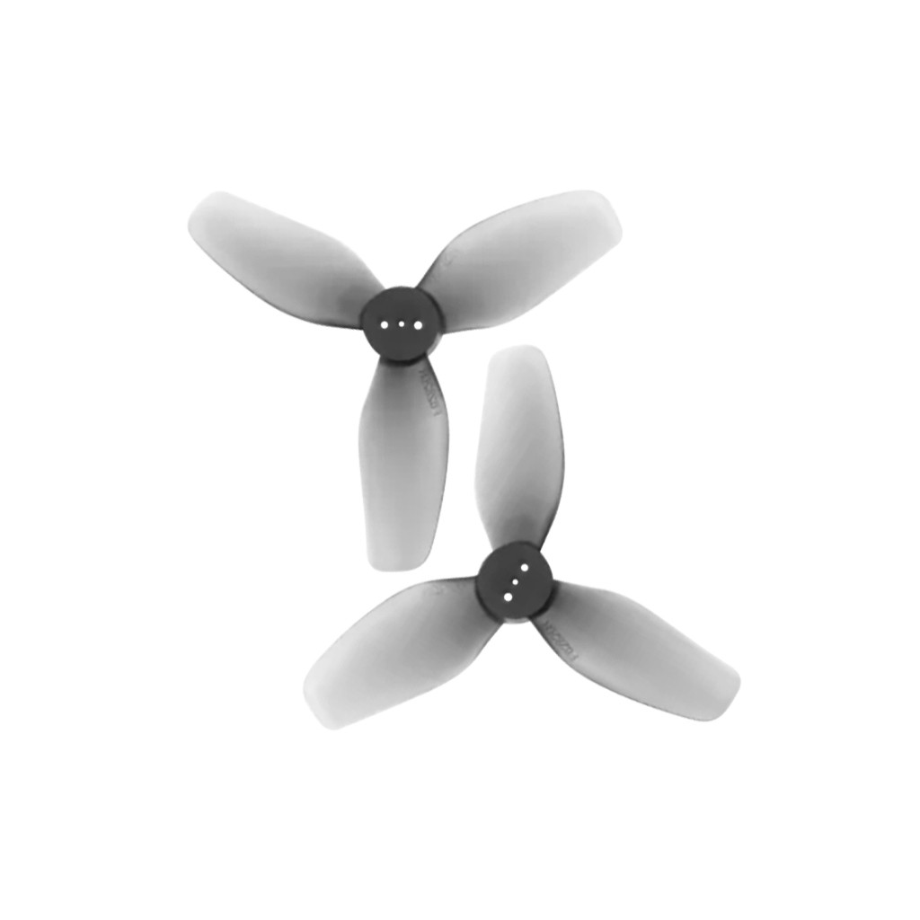 JMT (HQDrop) FB8226 (2CCW + 2CW) Mái chèo bóng đá Drone màu xám trong suốt 3 cánh