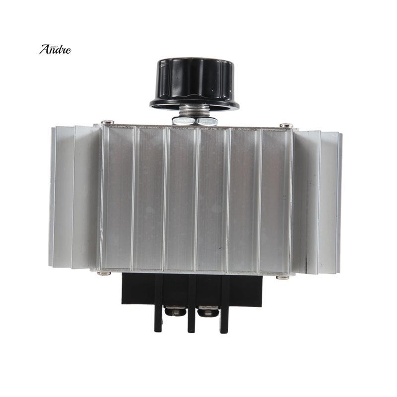 AC 220V 5000W SCR Bộ điều chỉnh điện áp Bộ điều khiển tốc độ động cơ Đèn làm mờ mờ Bộ điều chỉnh tốc