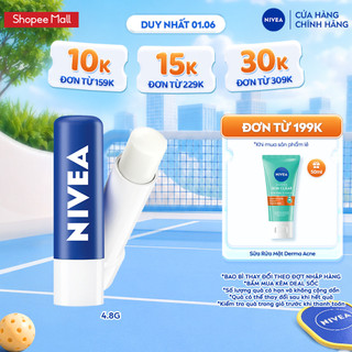 Son dưỡng nivea original care/peach shine sắc cam hương đào/strawberry shine sắc đỏ dâu tây - 85061/85031/85083