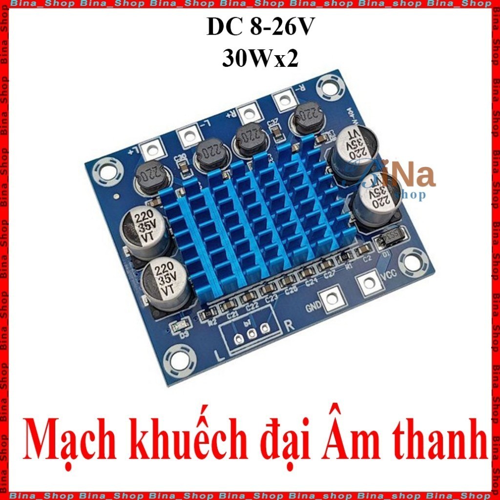 Mạch khuếch đại âm thanh TPA3110 XH-A232 2x30W