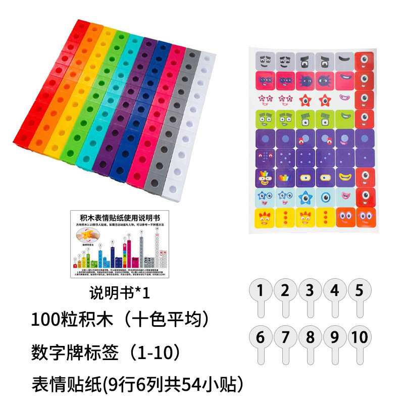 Khối số Blocks numberblocks numberblocks numberblocks Toán học Khai sáng Giảng dạy A