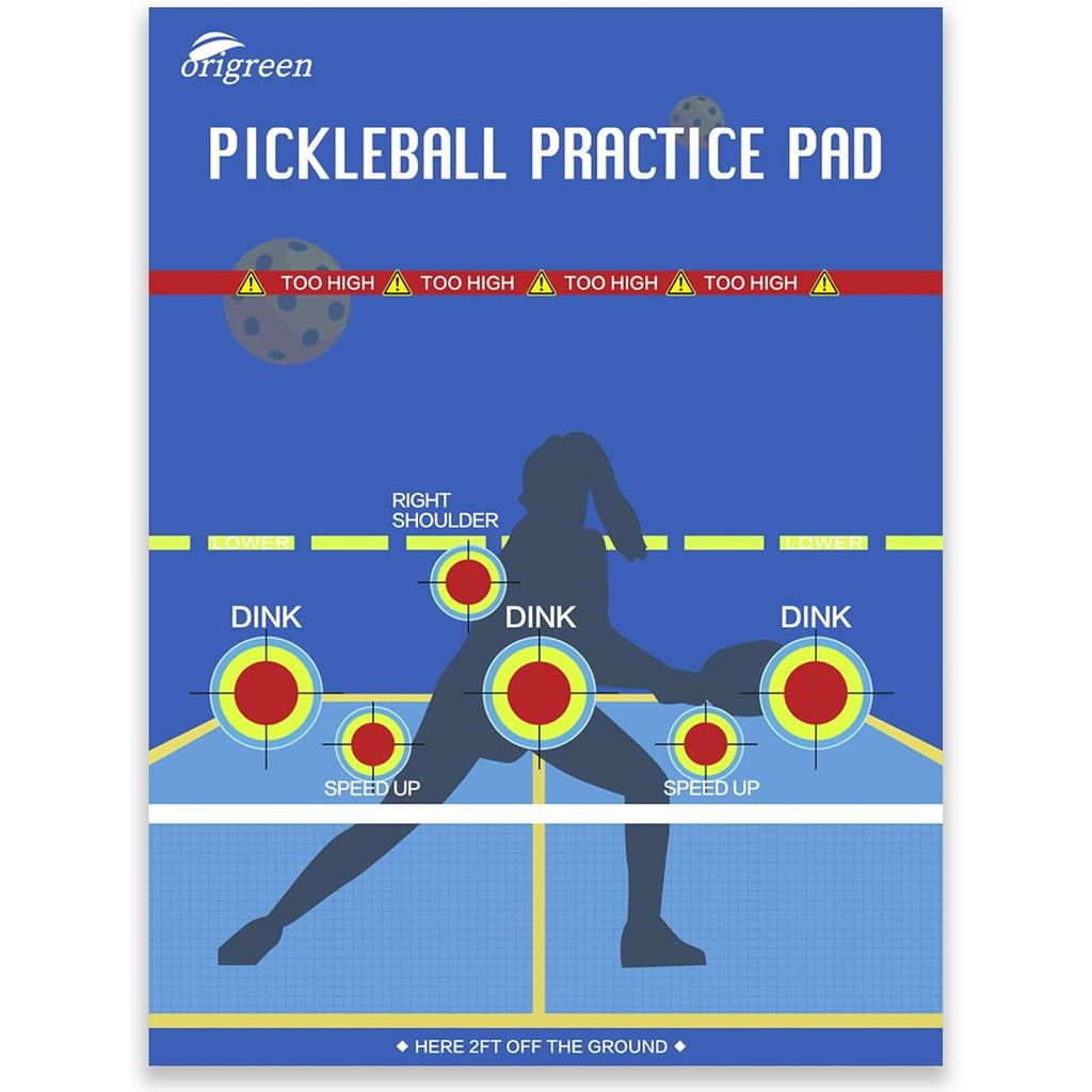 Tấm lót & Poster luyện tập Pickleball - Dink Master Rebounder để tập luyện trong nhà / ngoài trời