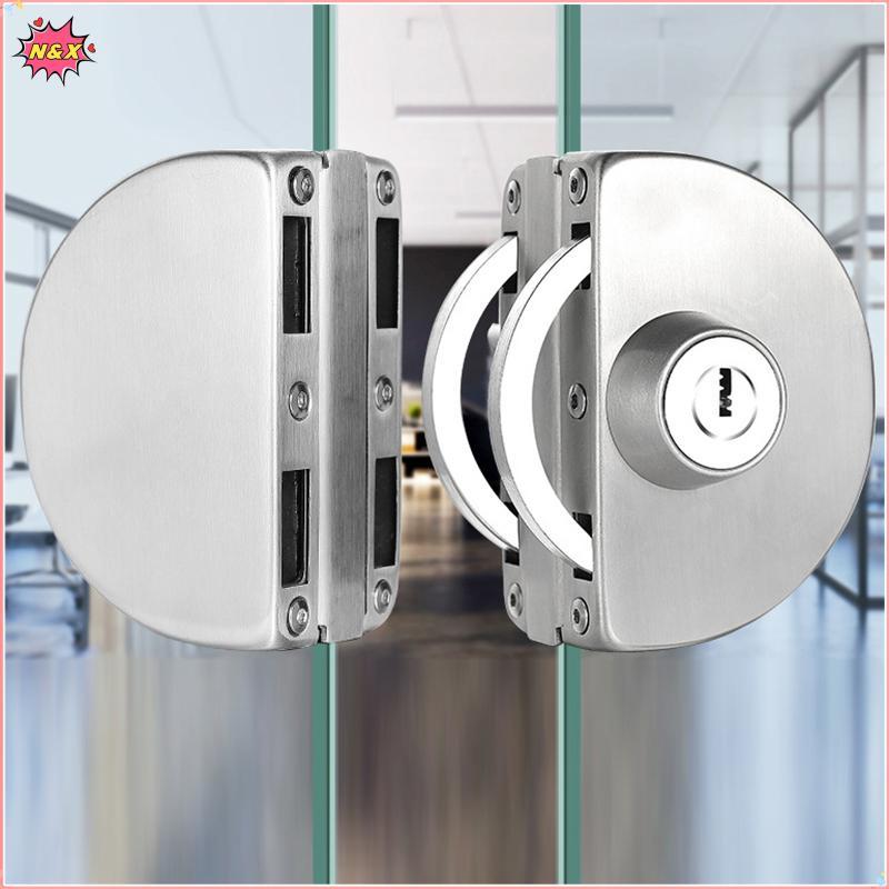 N & X Lo Cửa Kính Cho 8-12mm Thiness Không Khung Xoay Đôi Hoặc Trượt Cửa Kính Cường Lực Cửa Kính Lo 