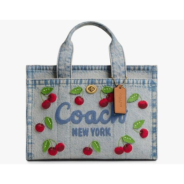 COACH - Túi tote nữ Cargo 26 With Cherry Embroidery CDZ31-B4EI