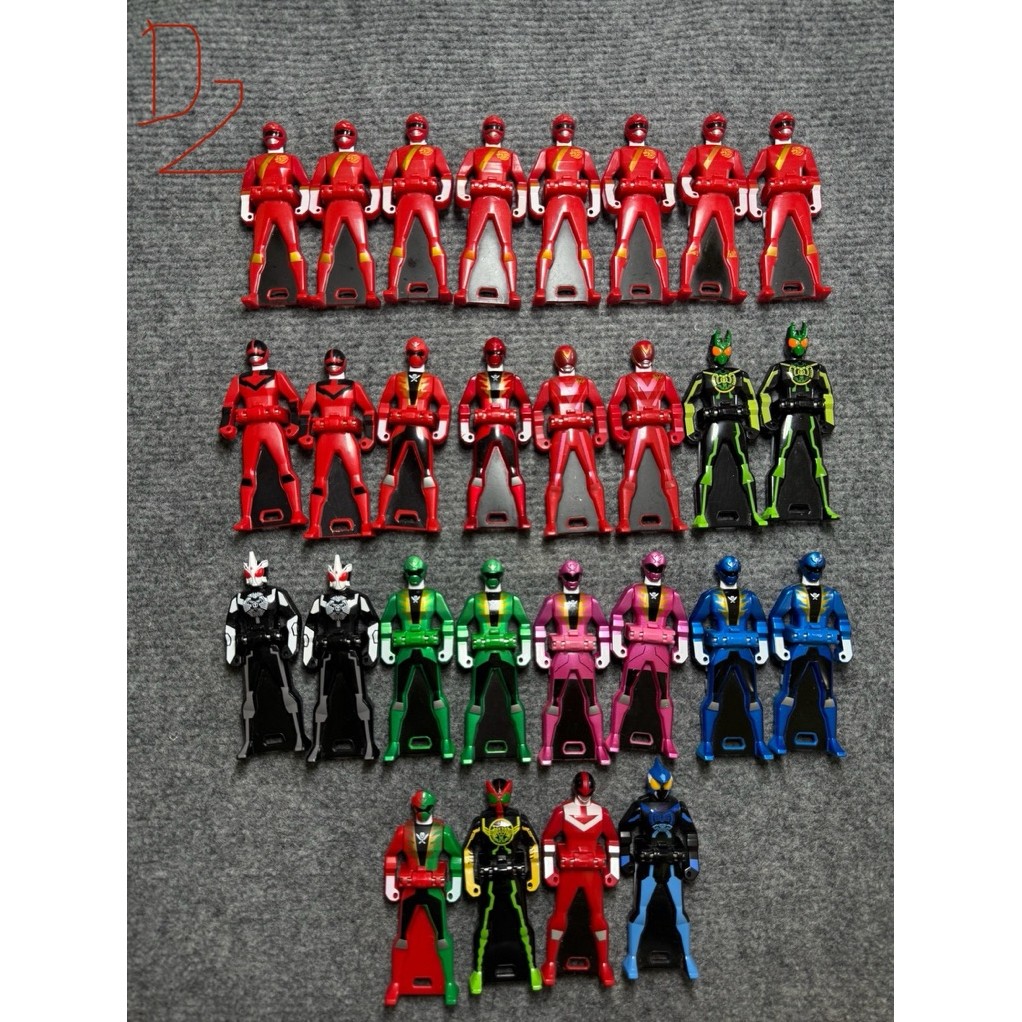 Key Gokaiger DX - Key Ranger - Key Gao Đỏ - Key Metalic- Key OOO