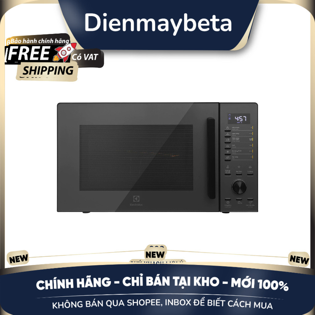 [KHÔNG BÁN QUA SHOPEE] EMG30D22BM - Lò Vi Sóng Có Nướng  30 Lít Electrolux EMG30D22BM - BẢO HÀNH CHÍ