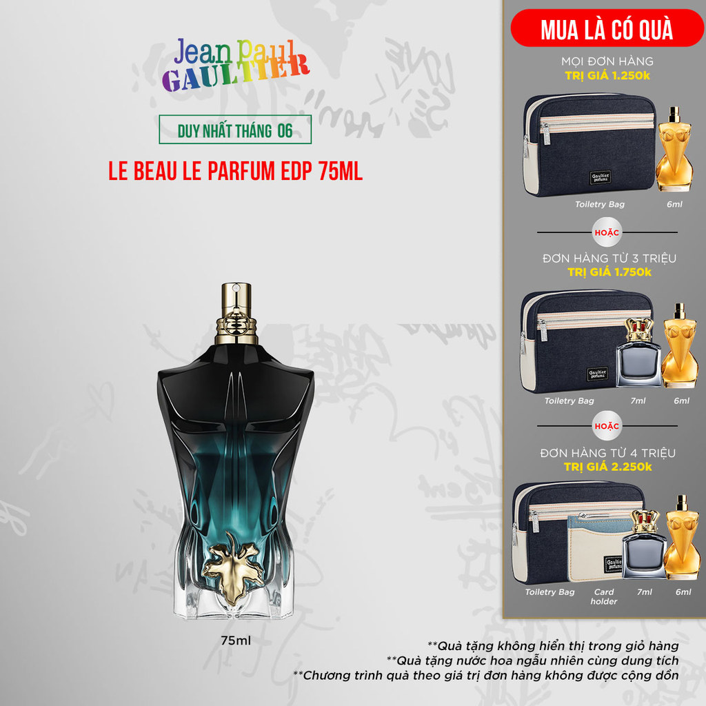 Nước hoa Nam Jean Paul Gaultier Le Beau Le Parfum Eau de Parfum 75ML