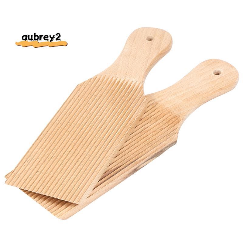 Gỗ Gnocchi Board 2 Chiếc Mái Chèo Bơ Spaghetti Macaroni Pasta Dụng Cụ Làm Tự Chế Gnocchi Maker