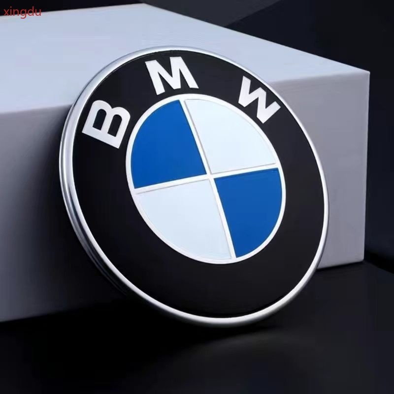 Logo BMW Logo trước BMW Chính hãng Logo mui xe động cơ Màu xanh trắng 3 Series 5 Logo X3X4X5X6 Logo 