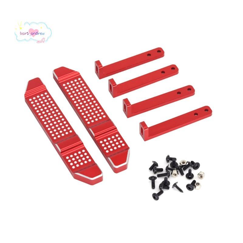 RC Xe Nâng Cấp RC Kim Loại Bàn Đạp Bộ Cho MN D90 D99S RC Xe Phụ Kiện Màu Đen