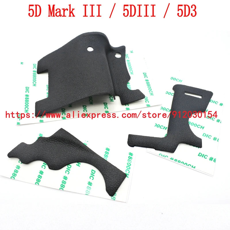 I3 CÁI / 5 CÁI MỚI Tay Cầm Cầm Tay Ngón Tay Cái Mặt Trước Cao Su Dành Cho Canon EOS 5D Mark III 5DII