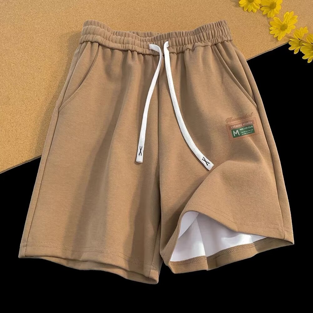 A334-KZ01-30 Plus Size M-5XL Quần Short Phù Hợp Với Mỹ Mùa Hè Rời Plus Kích Thước Thể Thao Năm Điểm 