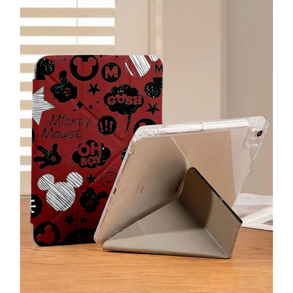Mickey Mouse ốp lưng ipad chữ Y cho ipad air m3 M4 A16 Pro 11 13 M5 gen5 6 7 8 9 10.2 Chống sốc ipad