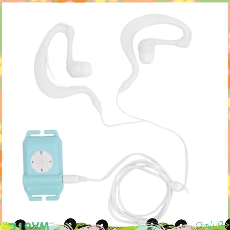 Máy nghe nhạc Mp3 4GB IPX8 Máy nghe nhạc MP3 chống nước Dung tích bơi lội / Chạy / Lướt sóng / Thể t