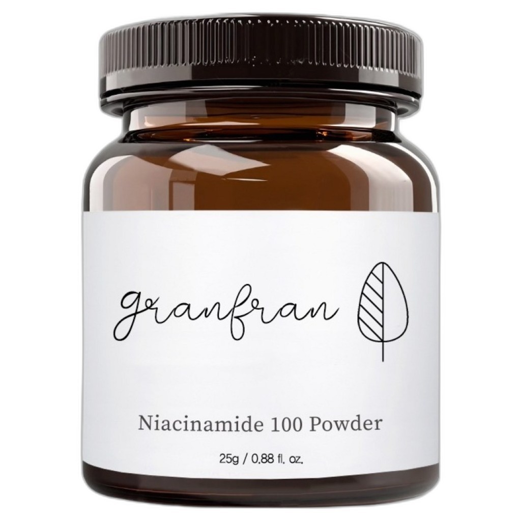 [granfran] Bột Niacinamide 100, 25g, 1pc / Bột Niacinamide Hàn Quốc / Chăm sóc da DIY / Chính hãng 1