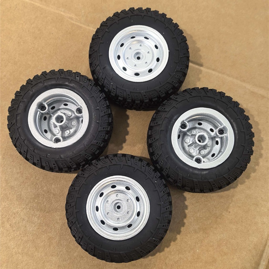 MN99S V2 MN D90 D91 D96 D99 MN90 MN98 MN99S 4 Vành Bánh Xe Kim Loại Lốp Lốp 1 / 12 RC Xe Nâng Cấp Ph