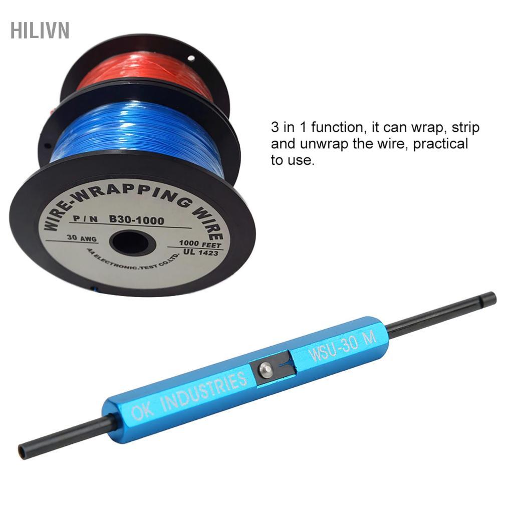 hilivn Dụng cụ tháo dây quấn đa năng 3 trong 1 dành cho Bộ linh hoạt AWG 30 (wsu-30M)