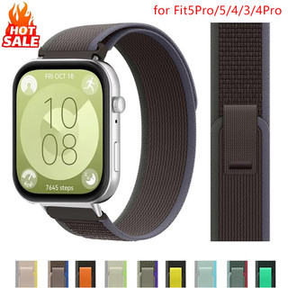 Dây đeo Nylon vòng thun cho Huawei Watch Fit 5 Pro / 4 / 4 Pro / 3 / 2 / 1 dành cho nam (không có đồng hồ)