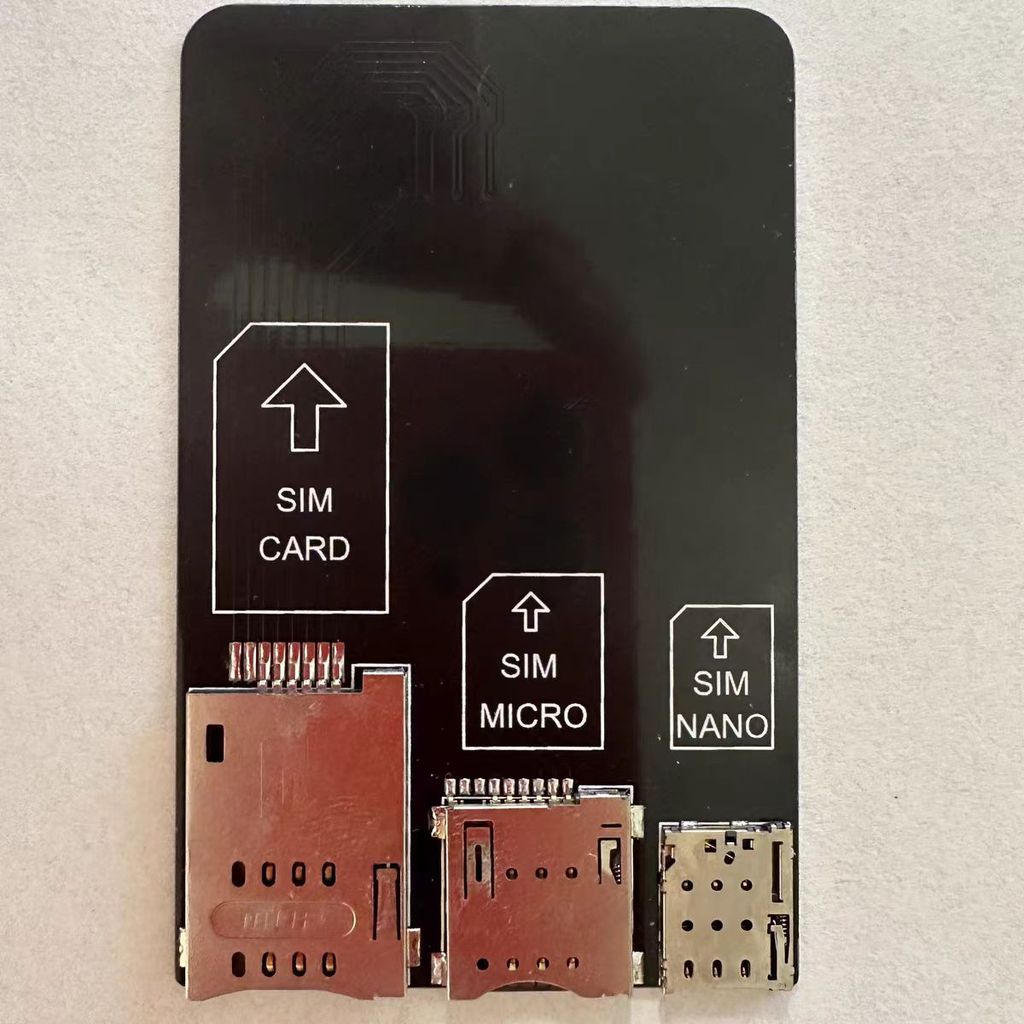 Mobile Unicom Telecom 5 trong 1 Thiết Bị Thẻ SIM Khay Adapter Board Hỗ Trợ Thẻ Tiêu Chuẩn 3FF Thẻ Mi