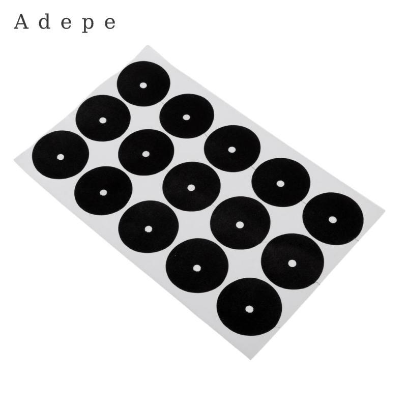 Adpe 15x American Pool Table Spot Bida Cue Ball Point Vị trí Sticker Marker Black04