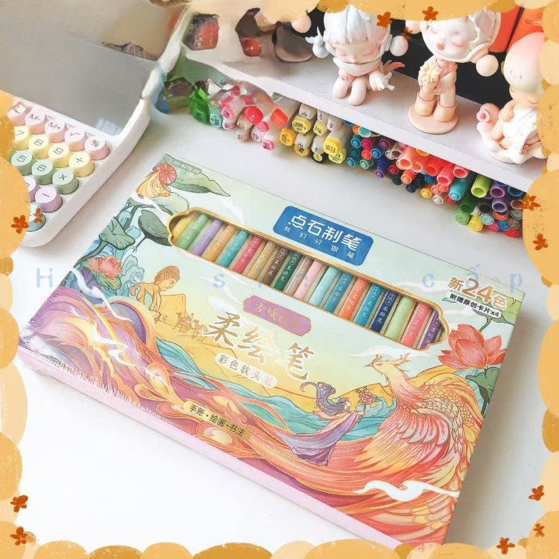 [Màu mới] Bộ 6 Bút - 12 Bút - 24 Bút Luyện Calligraphy Soft Brush Sign Pen