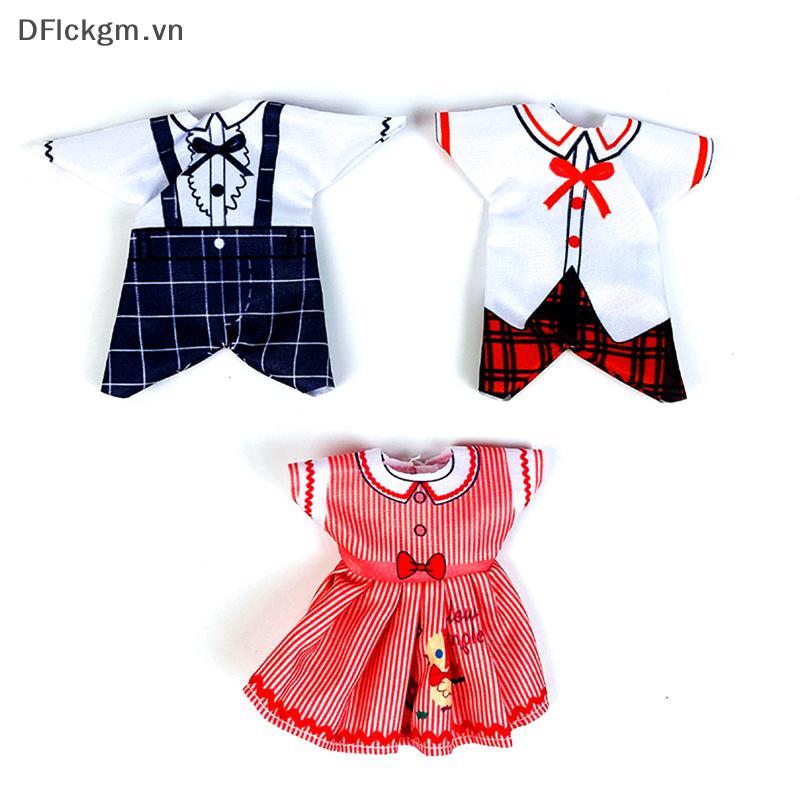 1: 12 Quần Áo Búp Bê Trang Phục Nhà Búp Bê Váy Búp Bê Phù Hợp Với Búp Bê 6 Inch Nhiều Màu Đầm
