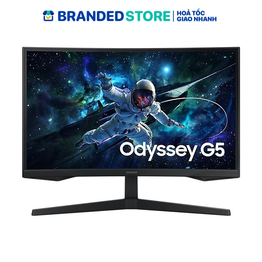 Màn Hình Gaming Cong Samsung LS27CG552EEXXV Odyssey G5 G55C (27" - 2K - VA - 165Hz - 1ms - Cong)
