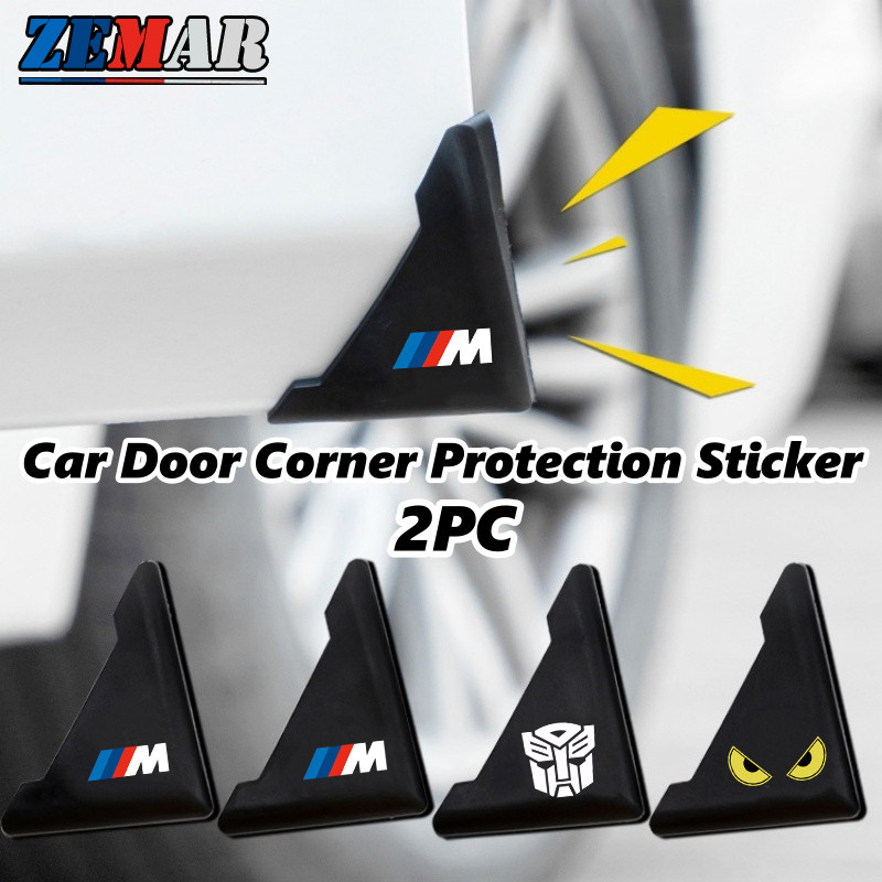 2 / 4 Miếng Dán Bảo Vệ Góc Cửa Xe BMW M Miếng Dán Cao Su Góc Cửa Ô Tô Chống Va Chạm Miếng Dán Chống 