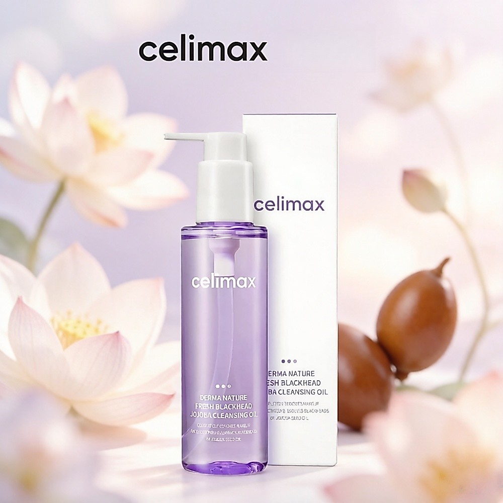 Dầu tẩy trang CELIMAX Derma Nature Fresh Blackhead Jojoba 150ml