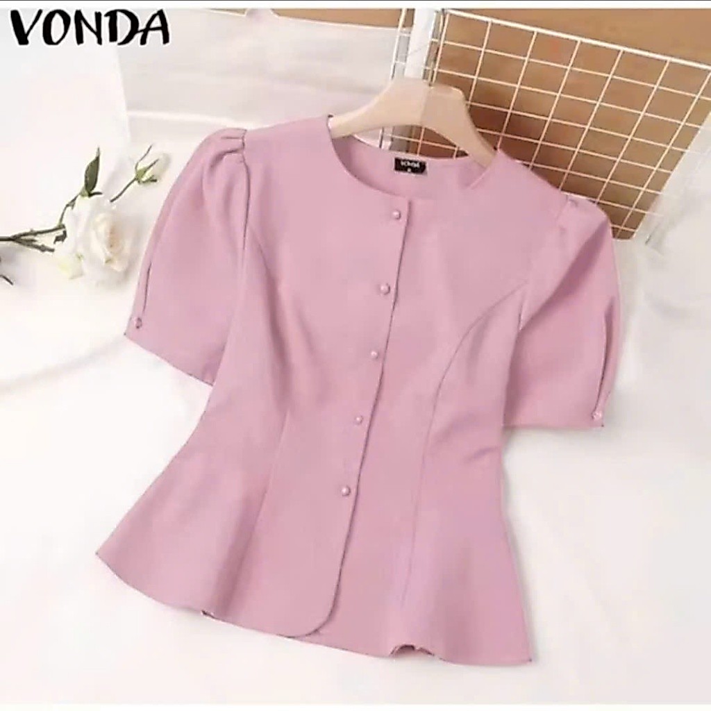 ÁO KIỂU ĐƠN GIẢN D83 FORM XINH ĐỦ SIZE
