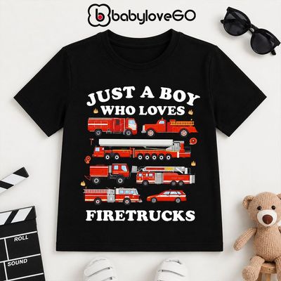 Áo bé trai BabyloveGO áo thun cộc tay chất thun cotton thoáng mát cho bé 1-10 tuổi