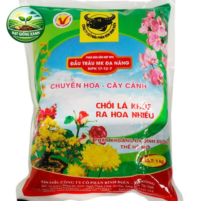 Phân Bón NPK 17-12-7 (200g) ,