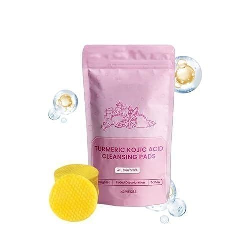 Miếng đệm Kojic cid, Tấm làm sạch nghệ Kojic cid, Tấm tẩy tế bào chết mặt bằng nghệ, Tấm tẩy tế bào 