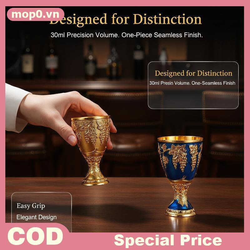 Cốc Vodka Mini MOP 30ml - Chalice Cưới Hợp Kim Phong Cách Châu Âu.