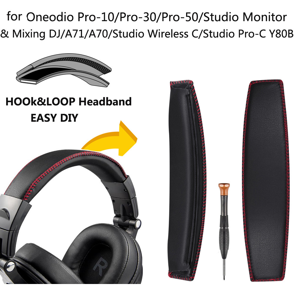 Dễ dàng cài đặt Băng đô cho Oneodio Pro-10 / Pro-30 / Pro-50 / Màn hình studio & Trộn DJ / A71 / A70