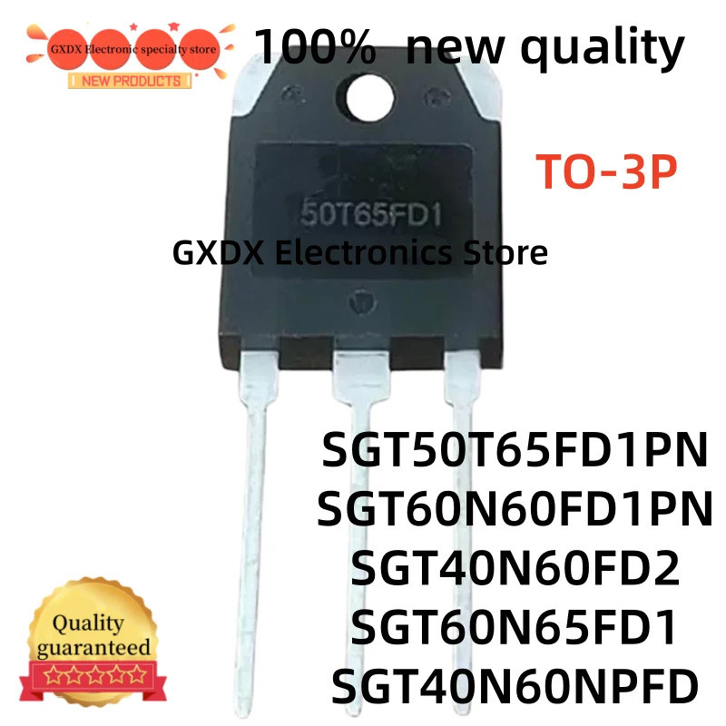 5 Chiếc 50T65FD1 SGT50T65FD1PN 60N60FD1 SGT40N60FD2 60N65FD1 SGT60N65FD1 40N60NPFD SGT40N60NPFD SGT6