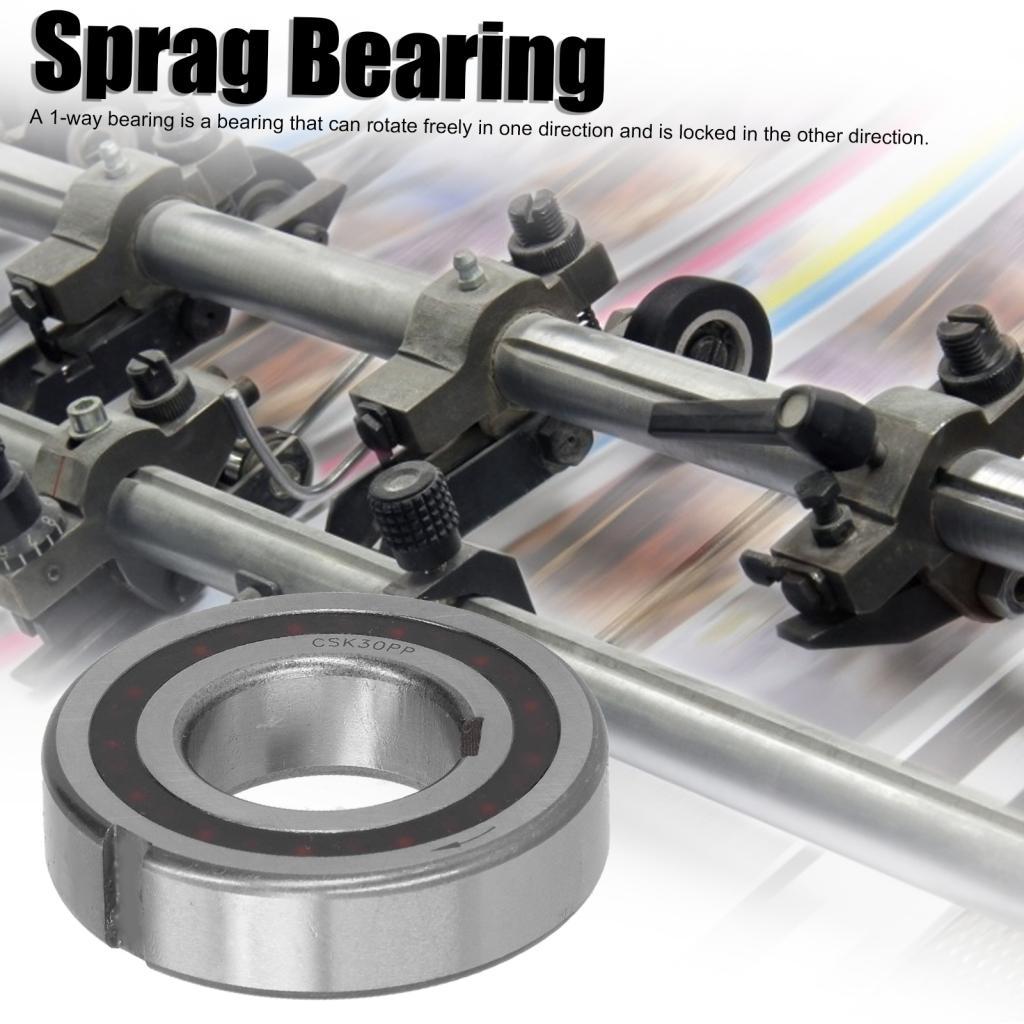 Ffggg 1 Chiều Sprag Mang CSK30PP 30 Mm Đường Kính Trong Thép GCr15 Cho Máy Dệt