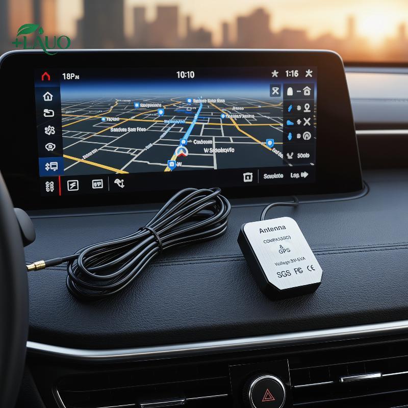 Springevenstar GPS Ăng-ten hoạt động 28dB Tăng MCX Nam 1575,42 MHz Khả năng mở rộng cho xe DVR Dashc