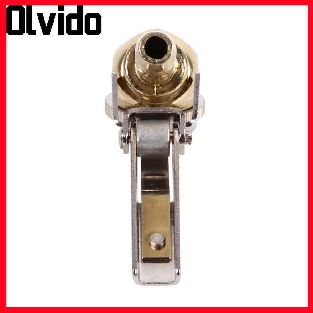 OLVIDO Lock-On Tire Air Chuck, Đồng thau Body Closed Flow Ball Foot Air Chuck, Chuyên nghiệp Kết nối