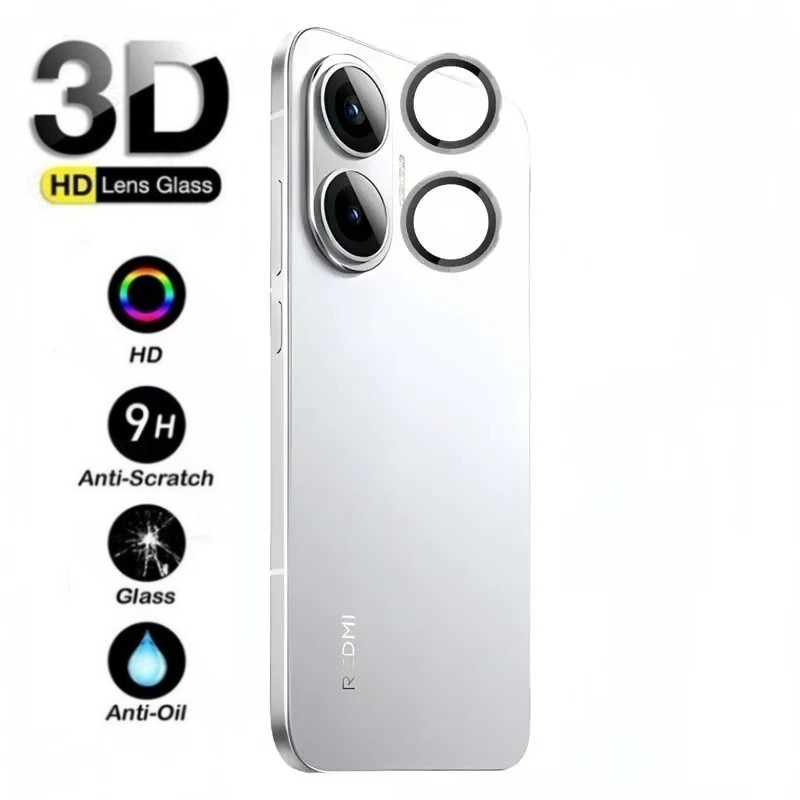 Dành Cho Redmi Turbo 4 4Pro 3 Turbo4 Turbo3 Turbo4Pro Siêu HD Hợp Kim Nhôm Ống Kính Máy Ảnh Kính Cườ