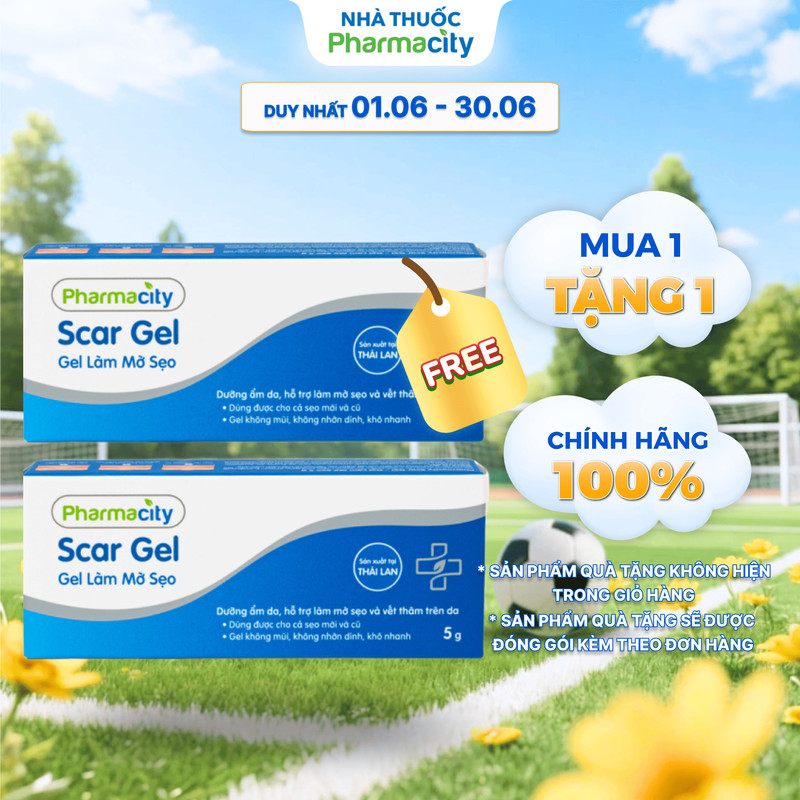 Gel Làm Mờ Sẹo Pharmacity 5 g