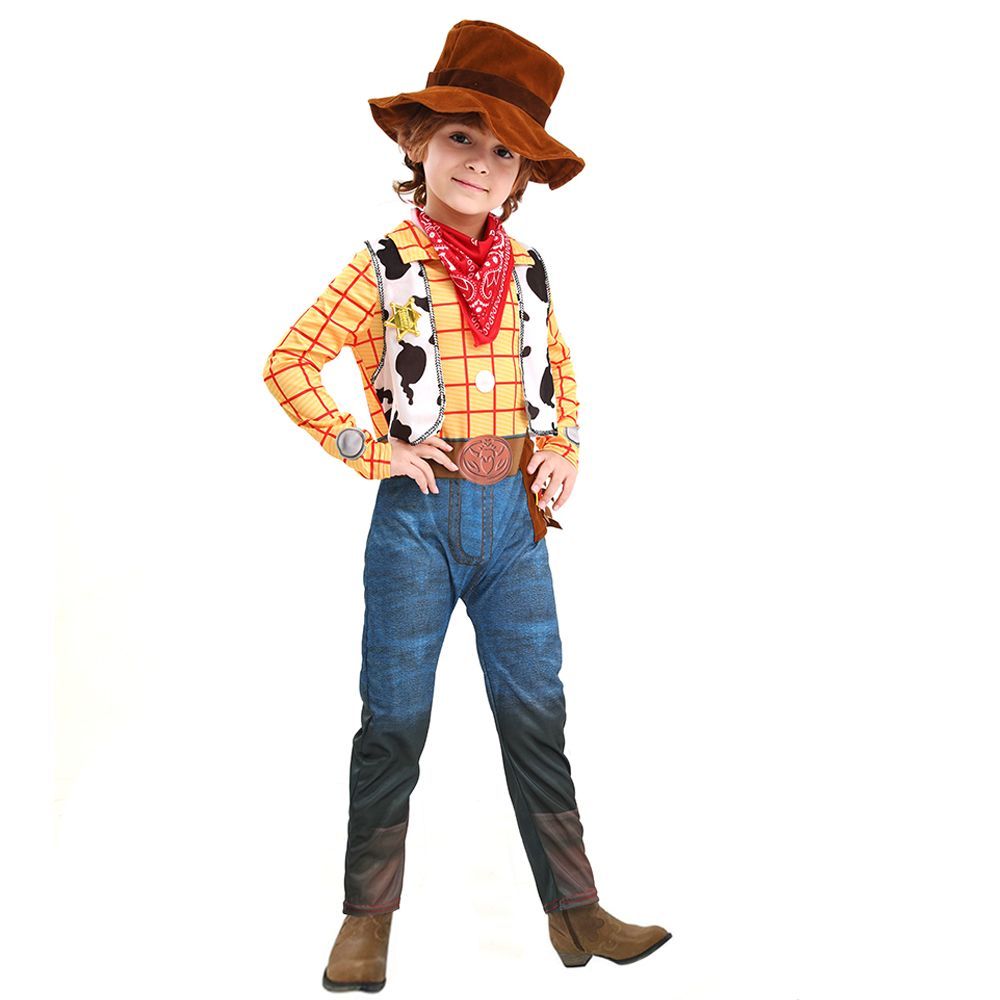 Cowboy Woody Nhân vật thẻ trẻ em Anime Cosplay Trang phục Halloween